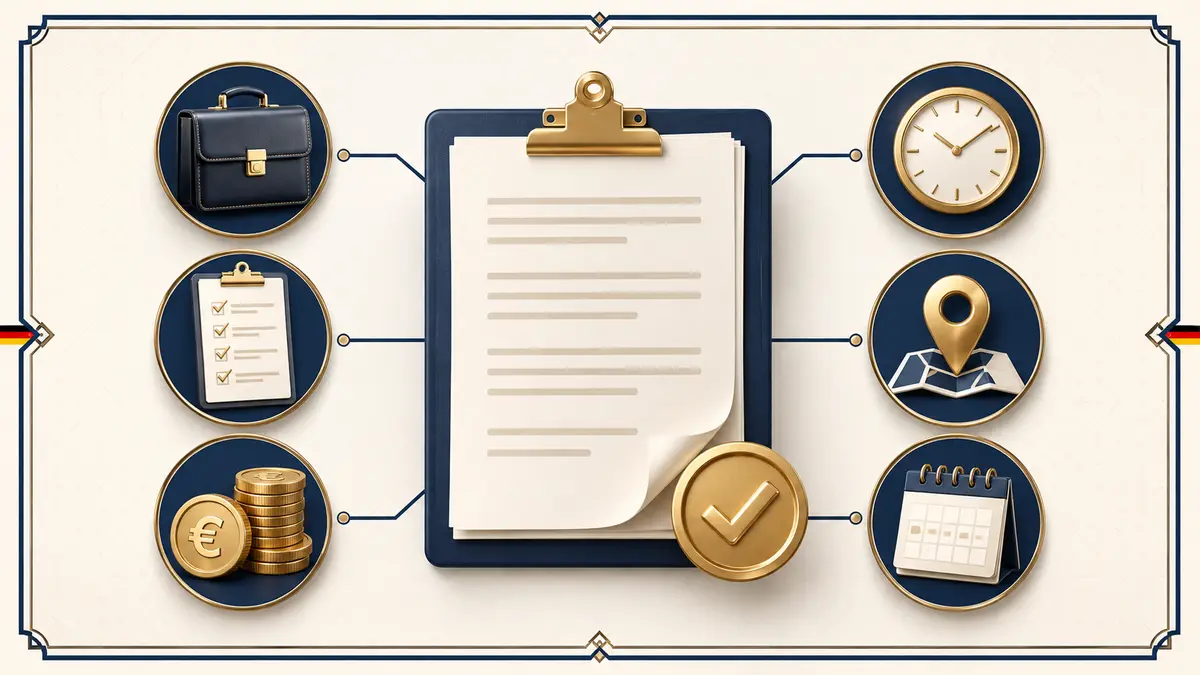 اطلاعات ضروری قرارداد کاری و جاب‌آفر آلمان